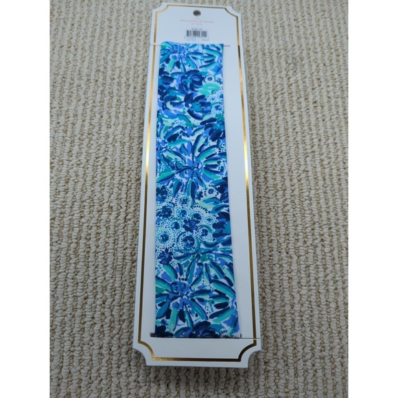 Lilly Pulitzer Headband Hign Manetenance 2' Wide Knotted One Size - Picture 4 of 5